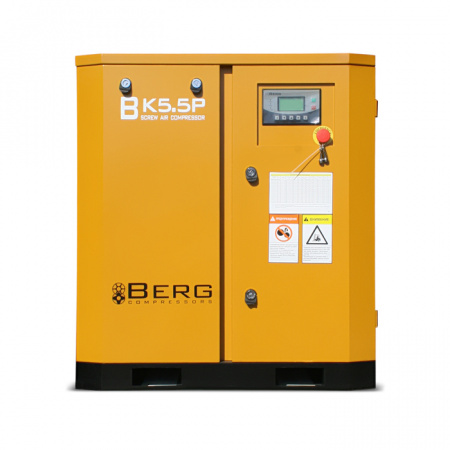 Винтовой компрессор Berg ВК-5.5Р-Е 7 (IP55)